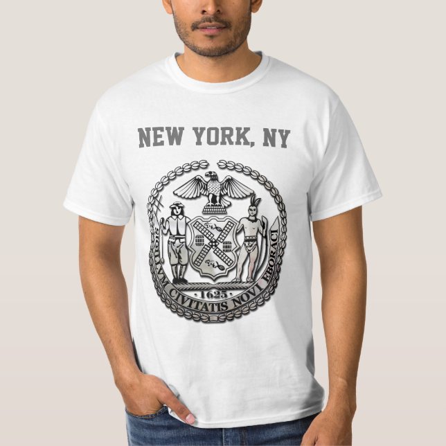 Siegel von New York T-Shirt (Vorderseite)