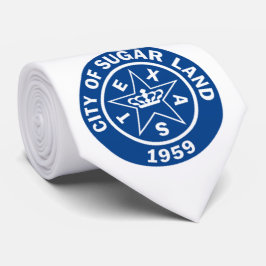 Siegel von Zuckerland (Texas) Krawatte