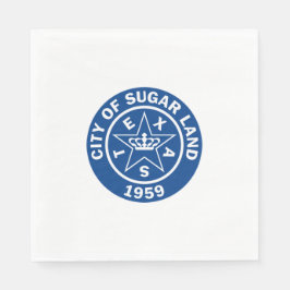 Siegel von Zuckerland (Texas) Serviette