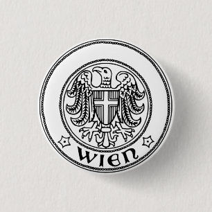 Siegel Wien, ÖSTERREICH Button