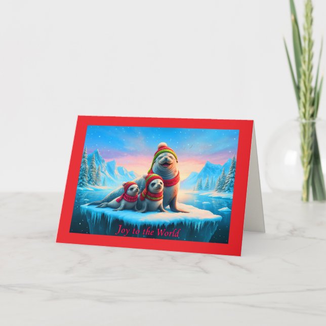 Siegels Environmental Christmas Card Karte (Vorderseite)