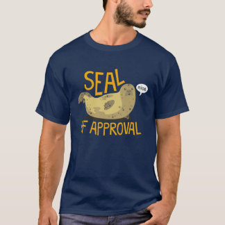 Siegelsstempel lustige Familie T-Shirt