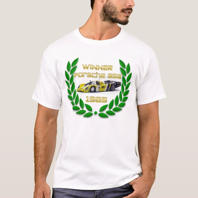 "Sieger 1985" durch Commissaire T-Shirt (Vorderseite)