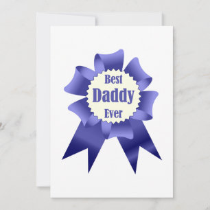 Sieger des besten Daddy-Jungs-Awards für das Pater Einladung