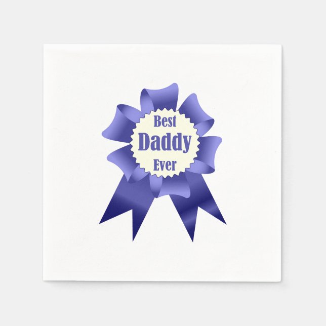 Sieger des besten Daddy-Jungs-Awards für das Pater Serviette (Vorderseite)