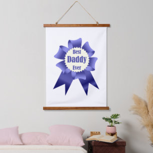 Sieger des besten Daddy-Jungs-Awards für das Pater Wandteppich Mit Holzrahmen