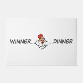 "Sieger Dinner" Grill Rug Olympian Effort Trivet Fußmatte