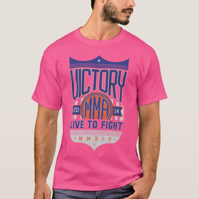 Sieger-Mixed Martial Arts T-Shirt (Vorderseite)