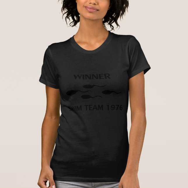 Sieger-Schwimmteamikone 1976 T-Shirt (Vorderseite)