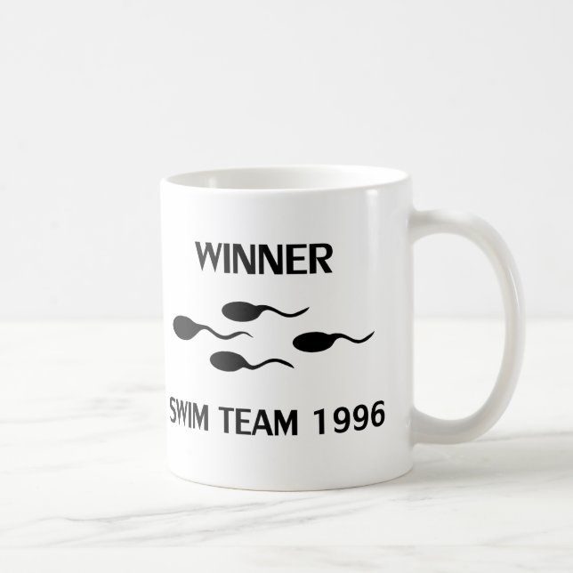 Sieger-Schwimmteamikone 1996 Tasse (Rechts)