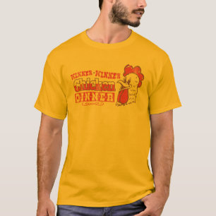 SIEGER-SIEGER-HUHN-ABENDESSEN-T - SHIRT