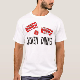 Sieger-Sieger-Huhn-Abendessen T-Shirt