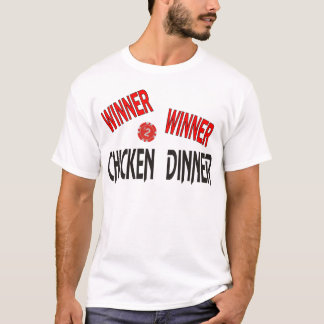 Sieger-Sieger-Huhn-Abendessen T-Shirt
