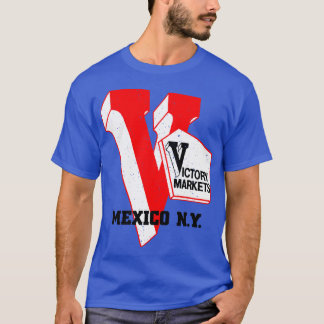 Siegesmarkt Ehemaliges Logo des Mexico NY Lebensmi T-Shirt