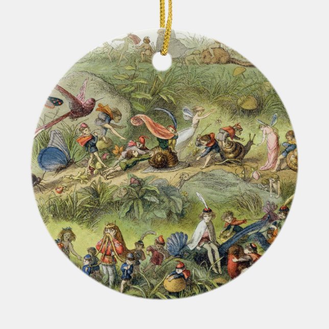 SiegesMärz des Elf-Königs, Illustration von Keramikornament (Vorne)