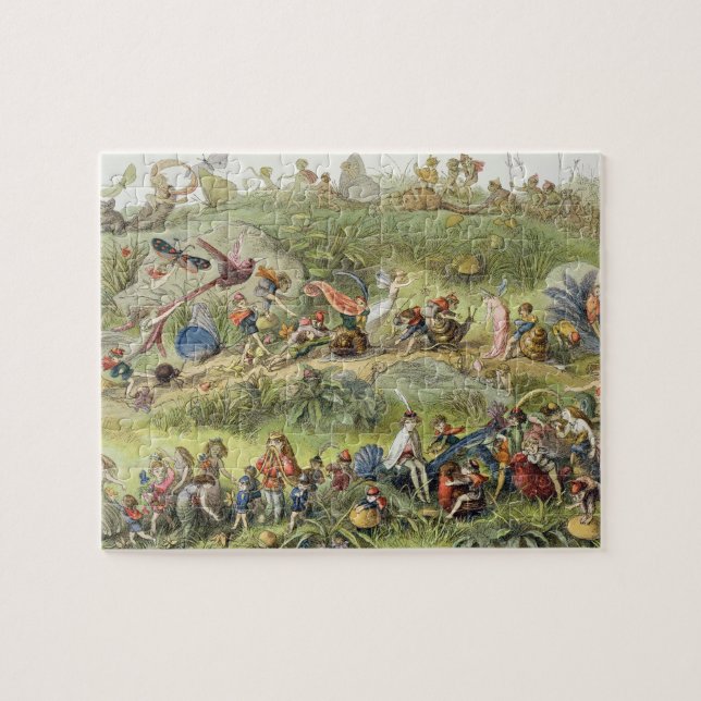 SiegesMärz des Elf-Königs, Illustration von Puzzle (Horizontal)