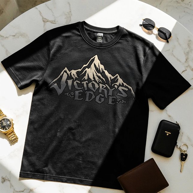 Siegesrand - Motivierend Design-T - Shirt (Von Creator hochgeladen)