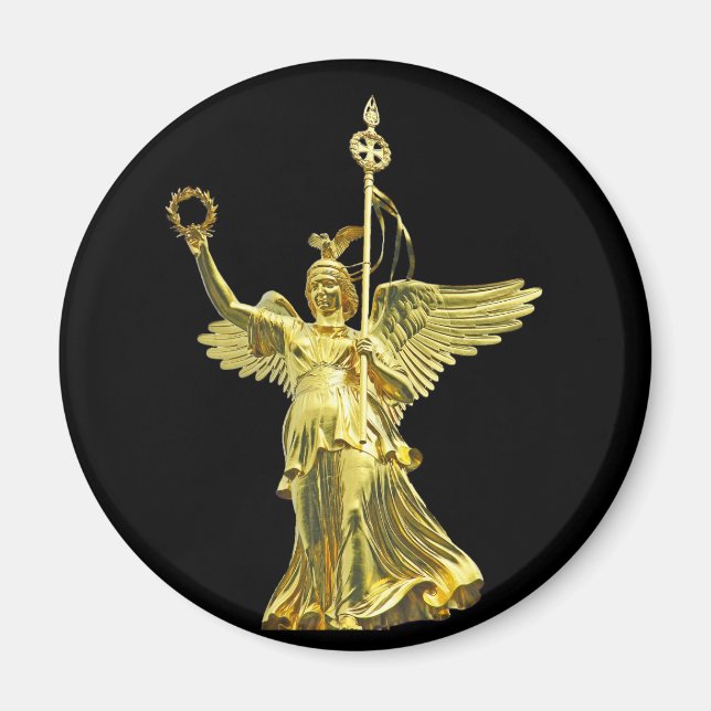 Siegessäule, Berlin (v10blac) Magnet (Vorne)