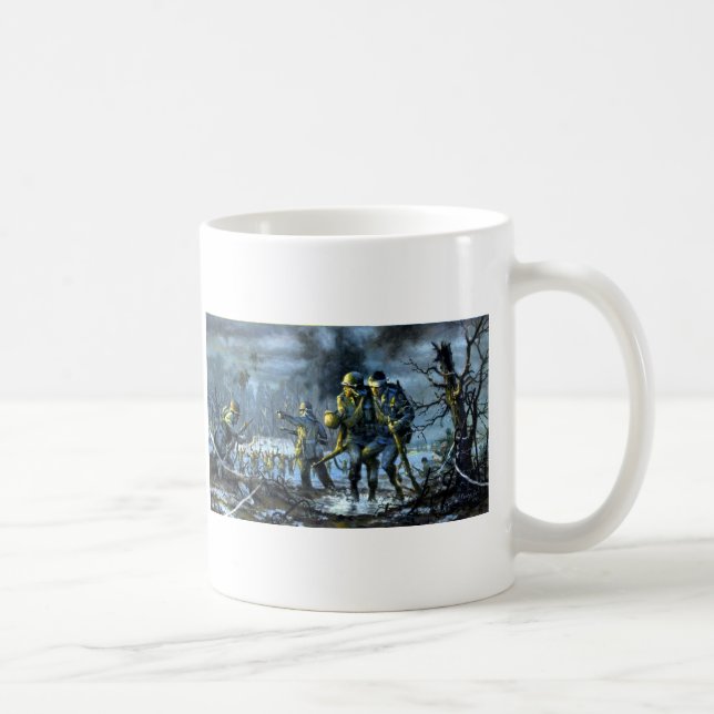 Siegfried-Linie an Campholz Holz Kaffeetasse (Rechts)