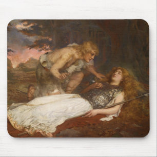 Siegfried und Brunhilde durch Butler Charless Mousepad