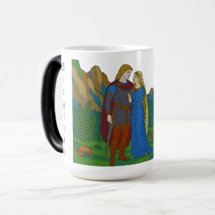 Siegfried und Kriemhild Lied der Nibelungen Verwandlungstasse