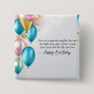 Sieh den Geburtstag Button