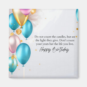 Sieh den Geburtstag Magnet