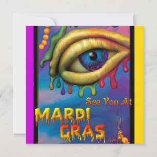Sieh dich auf Mardi Gras Auge