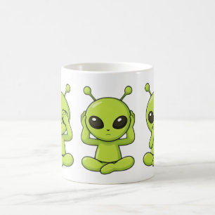Sieh, Hör, Sprich kein Übel Kaffeetasse