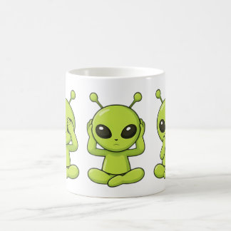 Sieh, Hör, Sprich kein Übel Kaffeetasse