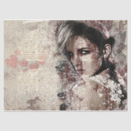 Sieh mal! Dekoupage  Seidenpapier