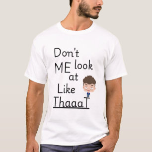 Sieh mich nicht so an Funny Introvert tee