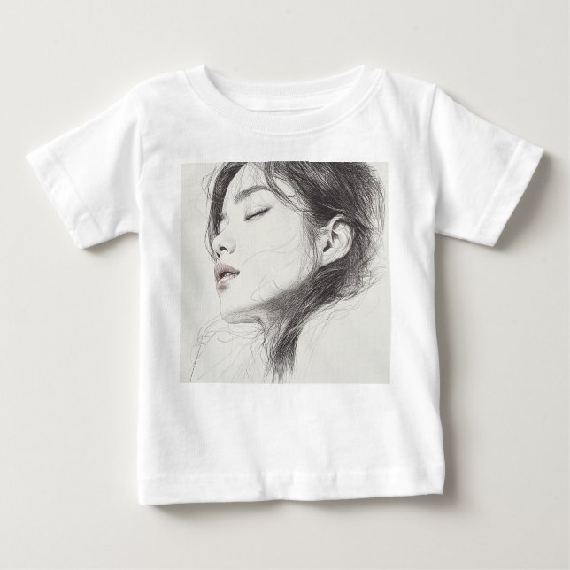 Sieh sie an. baby t-shirt (Vorderseite)