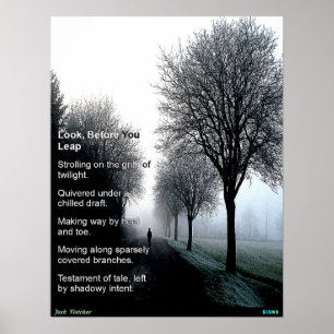 Sieh vorher genau hin poster