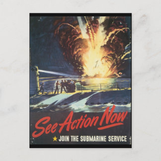 Siehe Aktion Jetzt Zweiter Weltkrieg Postkarte