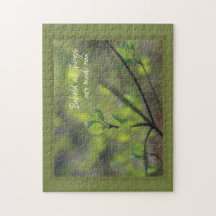 Siehe, alles ist neu Dogwood-Puzzle