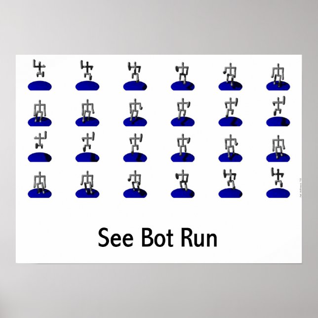 Siehe Bootlauf Poster (Vorne)