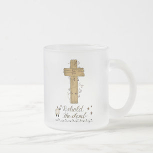 Siehe das Lamm Christliche Mattierte Tasse