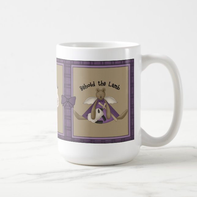 Siehe das Lamm - Christliche Tasse (Rechts)