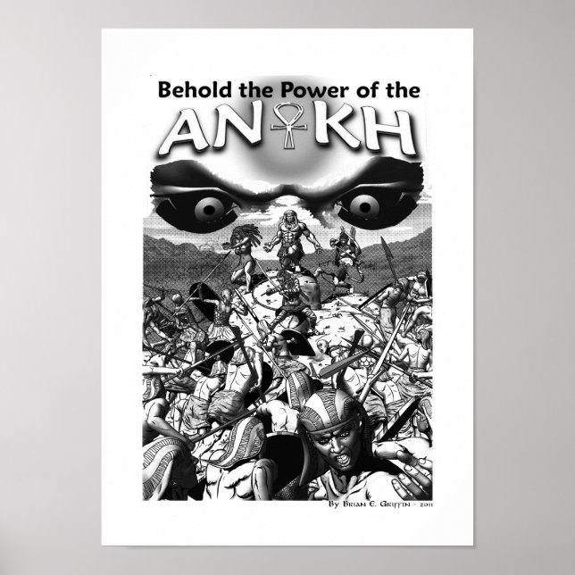 Siehe den Power des Ankh-Posters Poster (Vorne)