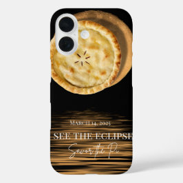 Siehe Eclipse, Savor the Pi - 3-14-25 Celestial iPhone 16 Hülle