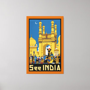 Siehe Indien ~ Hyderabad - XL Leinwanddruck