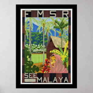 Siehe Malaya Poster