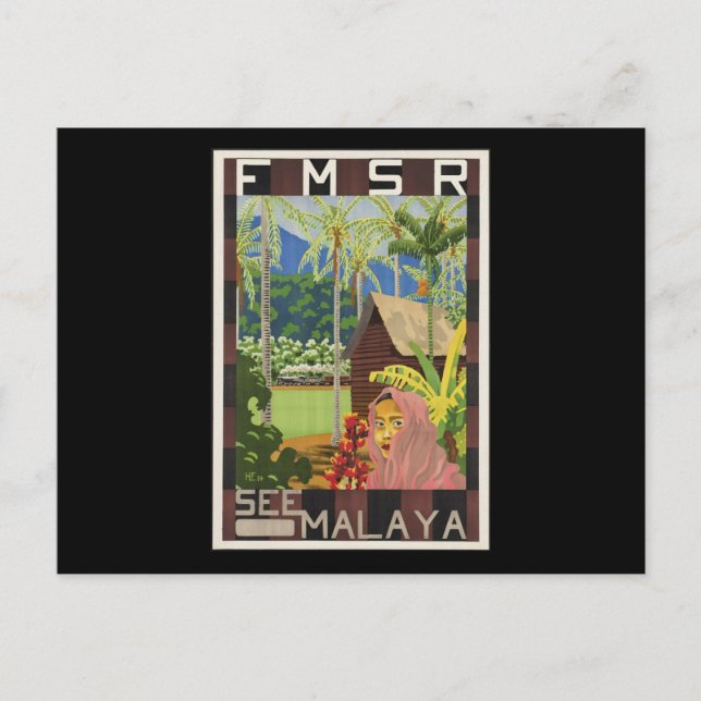 Siehe Malaya Postkarte (Vorderseite)