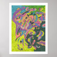 Siehe, Original Abstrakt 12x16
