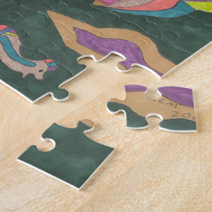 Siehe, Original Abstrakt Puzzle