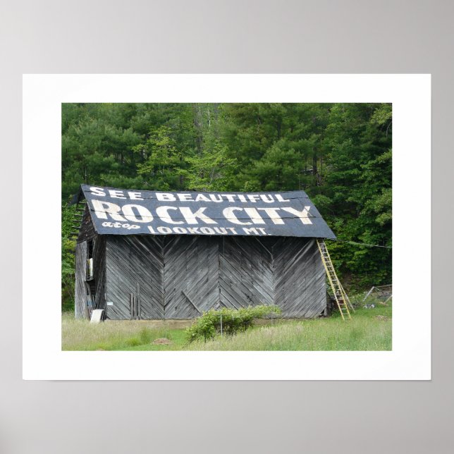 Siehe Rock City-Print Poster (Vorne)