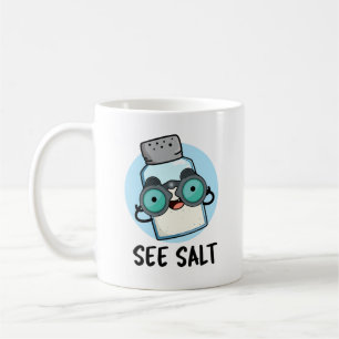 Siehe Salz Funny Sea Salt Pub Kaffeetasse