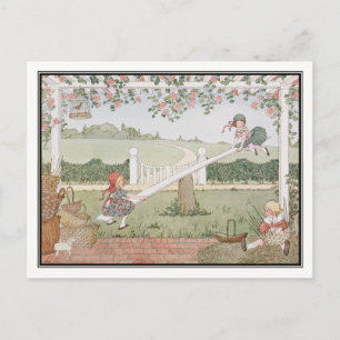 Siehe-Saw, Marjorie Daw von H. Willebeek Le Mair Postkarte