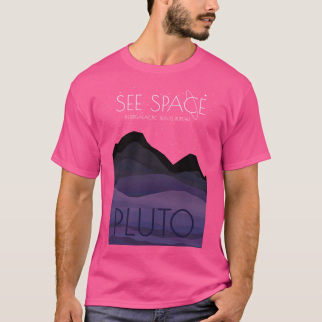 Siehe Space Pluto T-Shirt (Vorderseite)
